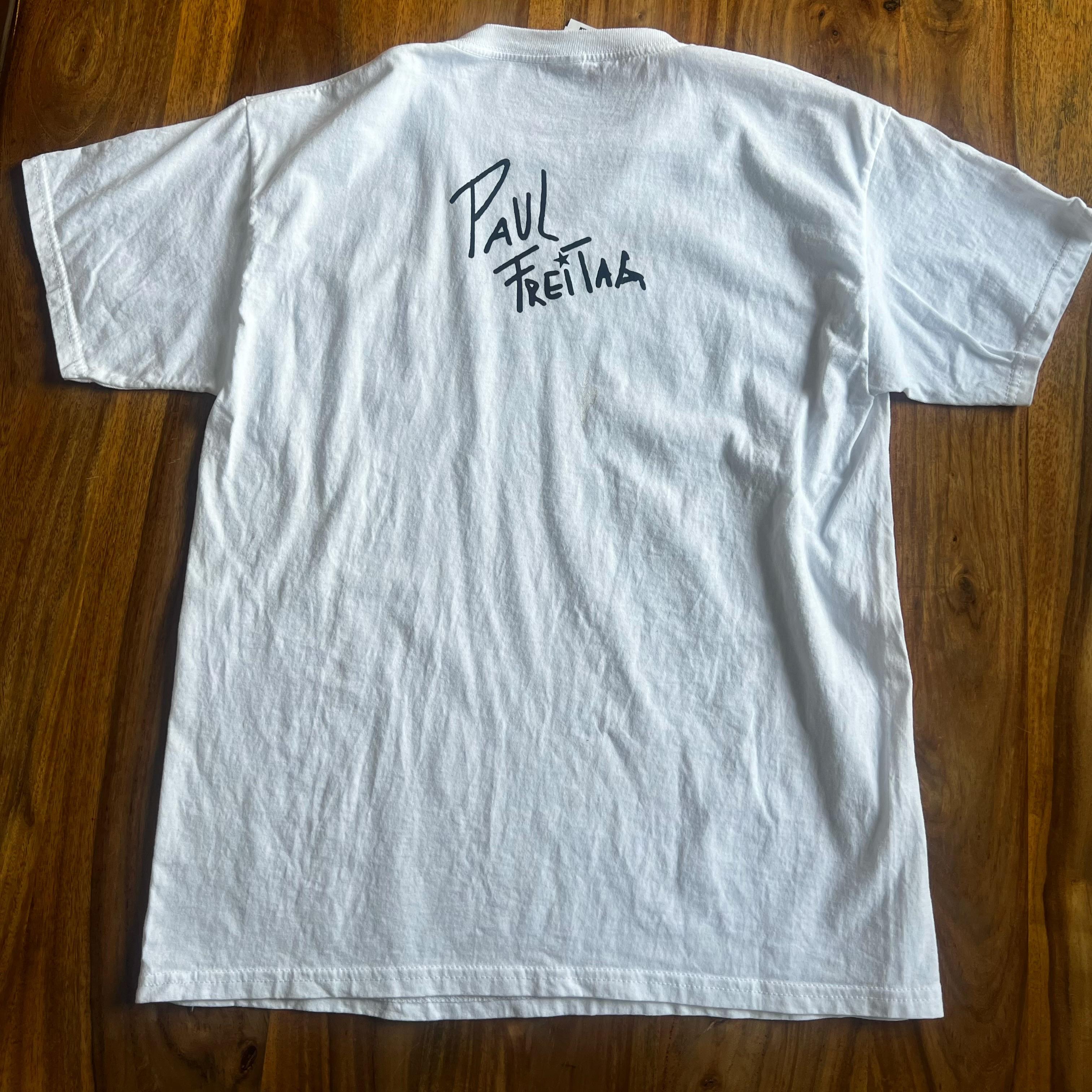 Paul Freitag Shirt Größe M | Weiß | Farbfleck auf der Rückseite