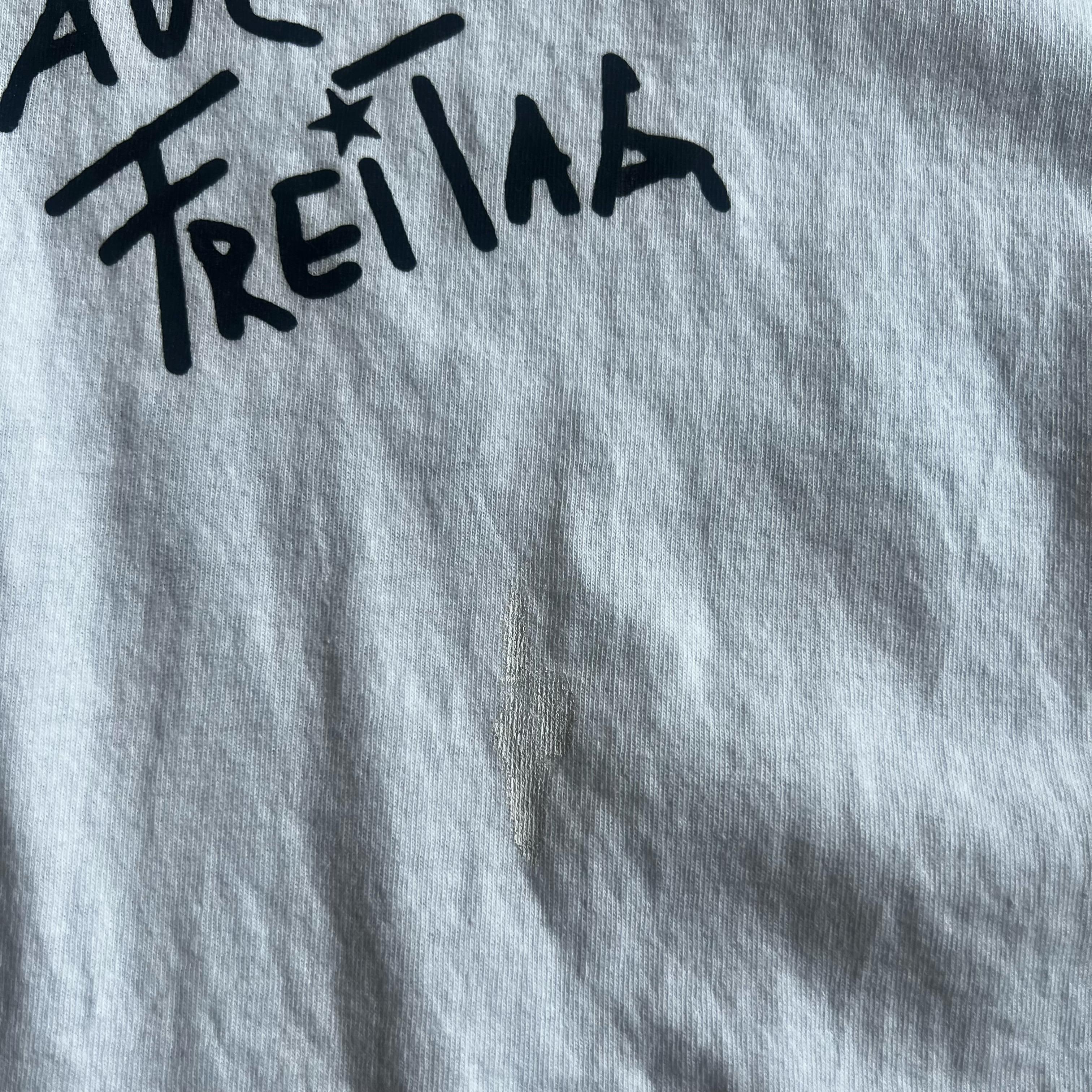 Paul Freitag Shirt Größe M | Weiß | Farbfleck auf der Rückseite
