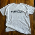 Süßmaus Shirt Größe XL | Weiß | Verlaufener Druck