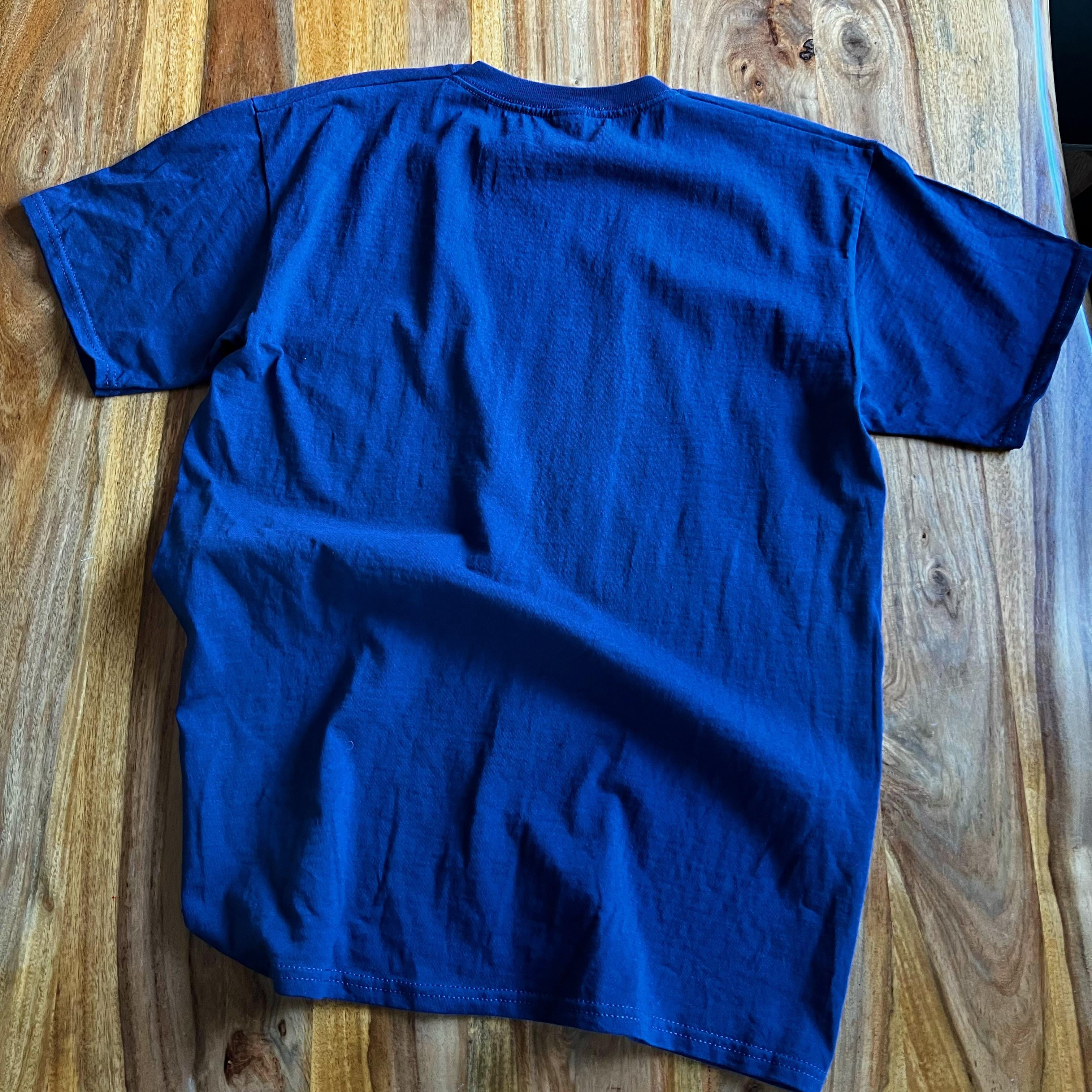 Süßmaus Shirt Größe L | Blau | Druckfehler | Kein Backprint